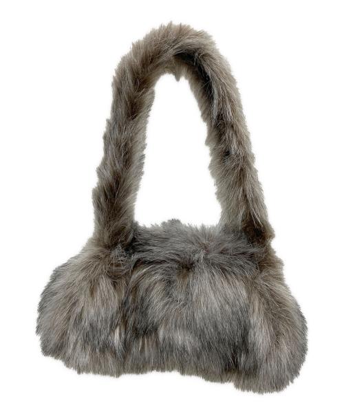 DIESEL（ディーゼル）DIESEL (ディーゼル) play crossbodyファーバッグ ブラウンの古着・服飾アイテム