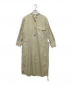 MHLエムエイチエル）の古着「ブラウスワンピース」｜アイボリー