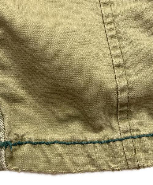 DOLCE & GABBANA（ドルチェ＆ガッバーナ）DOLCE & GABBANA (ドルチェ＆ガッバーナ) アーカイブ異素材切替カーゴパンツ グリーン サイズ:44の古着・服飾アイテム