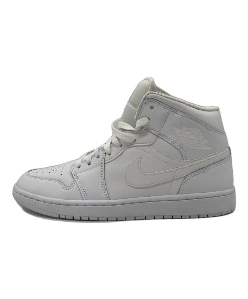 NIKE（ナイキ）NIKE (ナイキ) AIR JORDAN 1 MID ホワイト サイズ:28の古着・服飾アイテム