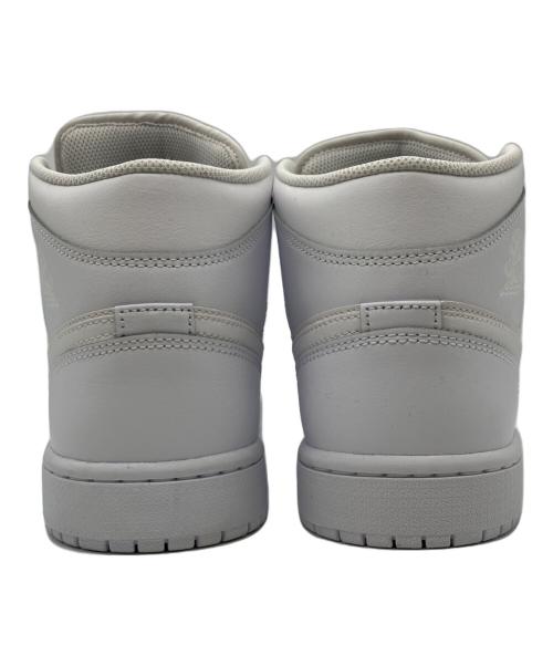 NIKE（ナイキ）NIKE (ナイキ) AIR JORDAN 1 MID ホワイト サイズ:28の古着・服飾アイテム