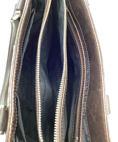 BURBERRY（バーバリー）BURBERRY (バーバリー) ノヴァチェックレザーハンドバッグ ベージュの古着・服飾アイテム