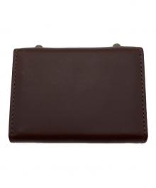 M+（エムピウ）の古着「3つ折り財布」｜ブラウン