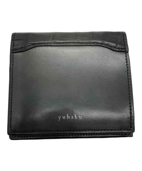 YUHAKU（ユハク）yuhaku (ユハク) 2つ折り財布 グレーの古着・服飾アイテム