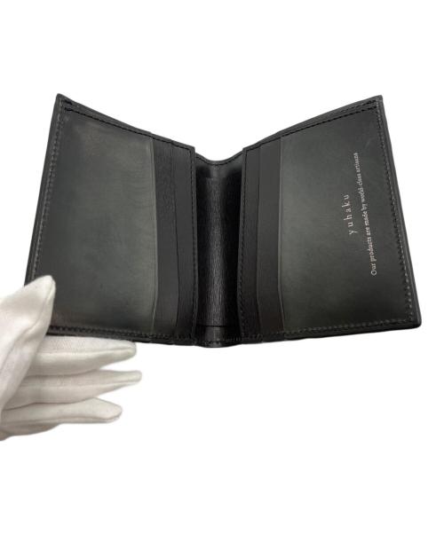 YUHAKU（ユハク）yuhaku (ユハク) 2つ折り財布 グレーの古着・服飾アイテム