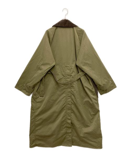 Ameri（アメリ）Ameri (アメリ) CORDUROY COLLAR MILITARY COAT オリーブ サイズ:FREEの古着・服飾アイテム