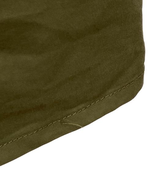 Ameri（アメリ）Ameri (アメリ) CORDUROY COLLAR MILITARY COAT オリーブ サイズ:FREEの古着・服飾アイテム