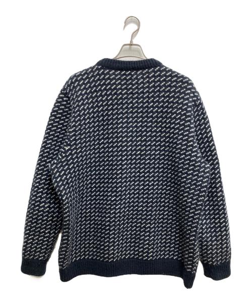 L.L.Bean（エルエルビーン）L.L.Bean (エルエルビーン) オールドバーズアイニット ネイビー サイズ:XLの古着・服飾アイテム