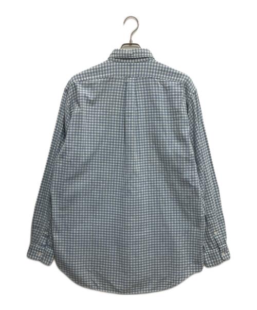 POLO COUNTRY（ポロカントリー）POLO COUNTRY (ポロカントリー) チェック長袖シャツ スカイブルー サイズ:Lの古着・服飾アイテム