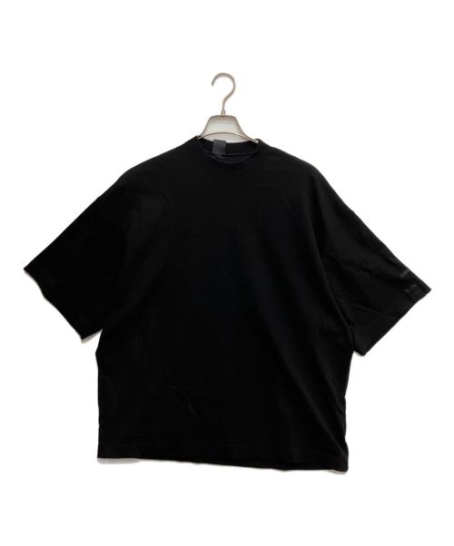 N.HOOLYWOOD（エヌ ハリウッド）N.HOOLYWOOD (エヌ ハリウッド) 半袖カットソー ブラック サイズ:36の古着・服飾アイテム