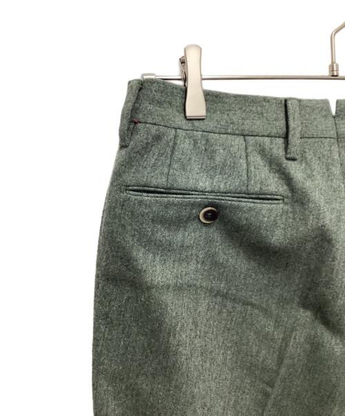 G.T.A（ジーティーアー）G.T.A (ジーティーアー) BEAMS F (ビームスエフ) ウールスラックス グリーン サイズ:46の古着・服飾アイテム