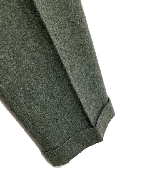 G.T.A（ジーティーアー）G.T.A (ジーティーアー) BEAMS F (ビームスエフ) ウールスラックス グリーン サイズ:46の古着・服飾アイテム