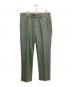 G.T.A（ジーティーアー）の古着「ウールスラックス」｜グリーン