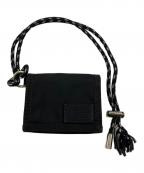 sacai×PORTERサカイ×ポーター）の古着「ナイロン 三つ折りウォレット」｜ブラック