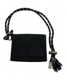 sacai×PORTER（サカイ×ポーター）の古着「ナイロン 三つ折りウォレット」｜ブラック