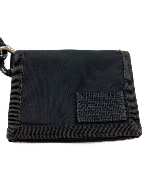 sacai（サカイ）sacai (サカイ) PORTER (ポーター) ナイロン 三つ折りウォレット ブラックの古着・服飾アイテム