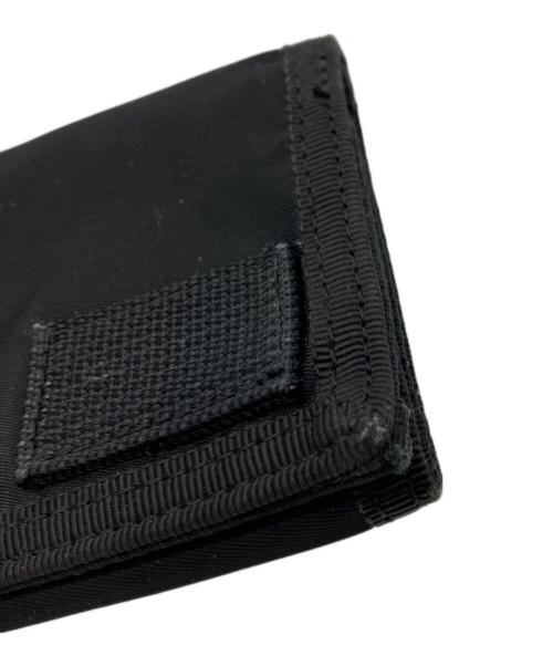 sacai（サカイ）sacai (サカイ) PORTER (ポーター) ナイロン 三つ折りウォレット ブラックの古着・服飾アイテム