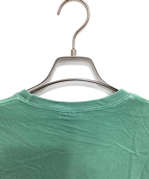 stussy（ステューシー）stussy (ステューシー) プリントTシャツ グリーン サイズ:Mの古着・服飾アイテム