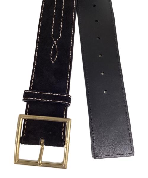 POLO RALPH LAUREN（ポロ・ラルフローレン）POLO RALPH LAUREN (ポロ・ラルフローレン) ウエスタンベルト ブラック サイズ:Mの古着・服飾アイテム