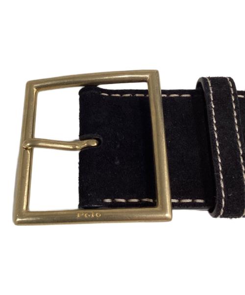 POLO RALPH LAUREN（ポロ・ラルフローレン）POLO RALPH LAUREN (ポロ・ラルフローレン) ウエスタンベルト ブラック サイズ:Mの古着・服飾アイテム
