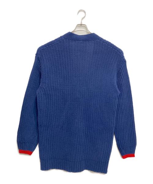 DIESEL（ディーゼル）DIESEL (ディーゼル) K-MORENO モールカーディガン ブルー サイズ:Mの古着・服飾アイテム