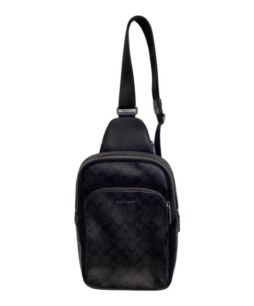 COACH（コーチ）COACH (コーチ) イーサン パック・シグネチャー キャンバス ブラックの古着・服飾アイテム