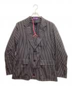 Paul Smith COLLECTIONポールスミス コレクション）の古着「シルク混テーラードジャケット」｜ブラック