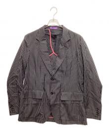 Paul Smith COLLECTION（ポールスミス コレクション）の古着「シルク混テーラードジャケット」｜ブラック