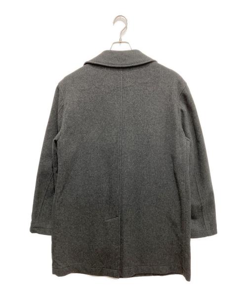 Salvatore Ferragamo（サルヴァトーレ フェラガモ）Salvatore Ferragamo (サルヴァトーレ フェラガモ) ウールカシミアコート グレー サイズ:46の古着・服飾アイテム