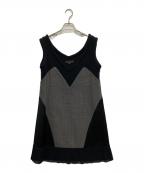 UNDERCOVERアンダーカバー）の古着「ノースリーブワンピース」｜ブラック
