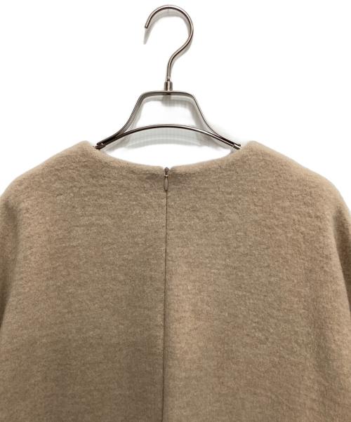 PLAIN PEOPLE（プレインピープル）PLAIN PEOPLE (プレインピープル) スキューバニットワンピース ベージュ サイズ:３の古着・服飾アイテム