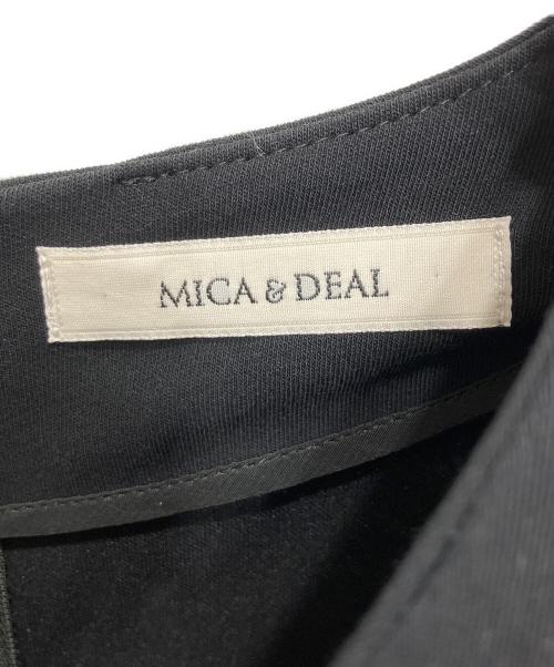 MICA&DEAL（マイカアンドディール）MICA&DEAL (マイカアンドディール) ショルダータックサロペット ブラック サイズ:Freeの古着・服飾アイテム