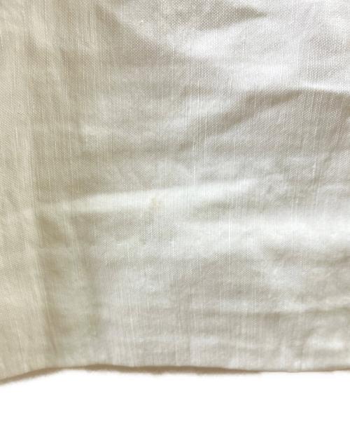 PLAIN PEOPLE（プレインピープル）PLAIN PEOPLE (プレインピープル) ウォータープルーフリネンオールインワン ホワイト サイズ:3の古着・服飾アイテム