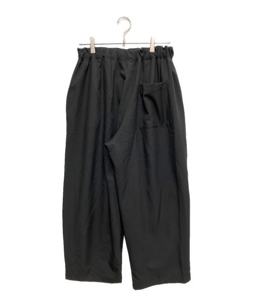 mizuiro-ind（ミズイロインド）mizuiro-ind (ミズイロインド) ワイドタックパンツ ブラック サイズ:2の古着・服飾アイテム