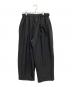 mizuiro-ind (ミズイロインド) ワイドタックパンツ ブラック サイズ:2：6000円