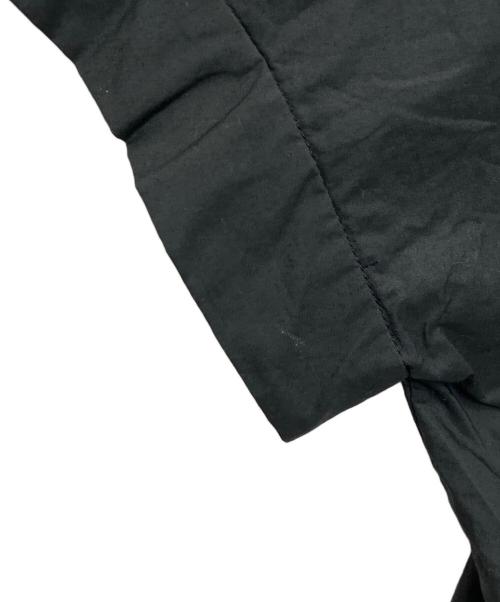 mizuiro-ind（ミズイロインド）mizuiro-ind (ミズイロインド) バンドカラーコクーンシャツ ブラック サイズ:不明の古着・服飾アイテム