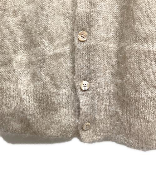 45R（フォーティファイブ・アール）45R (フォーティファイブ・アール) アルパカニットカーディガン ベージュ サイズ:2の古着・服飾アイテム