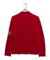 BURBERRY BLACK LABEL (バーバリーブラックレーベル) ジップアップニット レッド サイズ:3：5000円