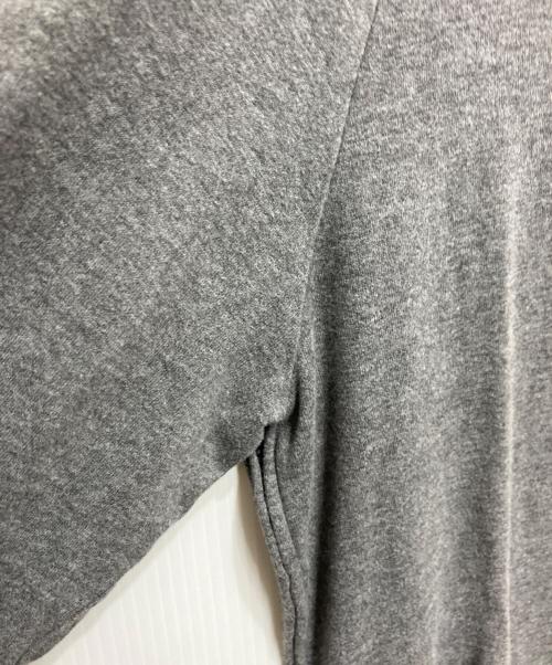 BURBERRY BLACK LABEL（バーバリーブラックレーベル）BURBERRY BLACK LABEL (バーバリーブラックレーベル) ヘンリーネックカットソー グレー サイズ:2の古着・服飾アイテム
