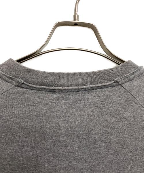 BURBERRY BLACK LABEL（バーバリーブラックレーベル）BURBERRY BLACK LABEL (バーバリーブラックレーベル) ヘンリーネックカットソー グレー サイズ:2の古着・服飾アイテム