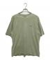 stussy（ステューシー）の古着「ロゴプリントTシャツ」｜グリーン