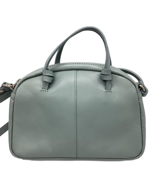 russet（ラシット）russet (ラシット) レザーミニショルダーバッグ ブルーの古着・服飾アイテム