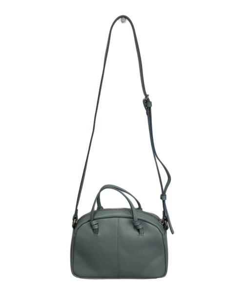 russet（ラシット）russet (ラシット) レザーミニショルダーバッグ ブルーの古着・服飾アイテム