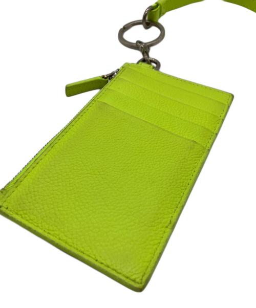 BALENCIAGA（バレンシアガ）BALENCIAGA (バレンシアガ) カードケース イエローの古着・服飾アイテム