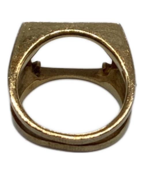 Maison Margiela（メゾンマルジェラ）Maison Margiela (メゾンマルジェラ) 4ステッチリング ゴールド サイズ:９号の古着・服飾アイテム