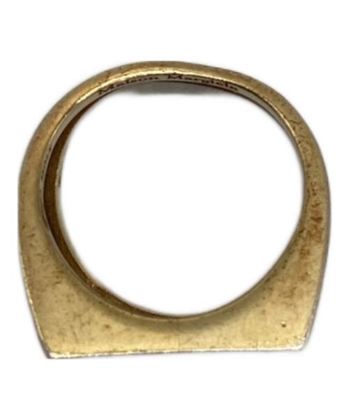 Maison Margiela（メゾンマルジェラ）Maison Margiela (メゾンマルジェラ) 4ステッチリング ゴールド サイズ:９号の古着・服飾アイテム