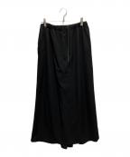 kujaku by Takuma Nishizakaクジャクバイタクマニシザカ）の古着「ラップ袴パンツ」｜ブラック