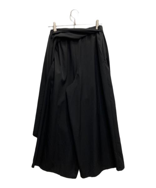 kujaku by Takuma Nishizaka（クジャクバイタクマニシザカ）kujaku by Takuma Nishizaka (クジャクバイタクマニシザカ) ラップ袴パンツ ブラック サイズ:1の古着・服飾アイテム