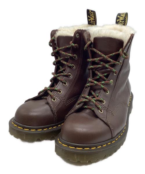 Dr.Martens（ドクターマーチン）Dr.Martens (ドクターマーチン) バートン シアリングブーツ ブラウン サイズ:UK　9の古着・服飾アイテム