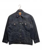 CLESSTEクレスト）の古着「XXXL SELVEDGE DENIM TRUCKER JACKET」｜インディゴ